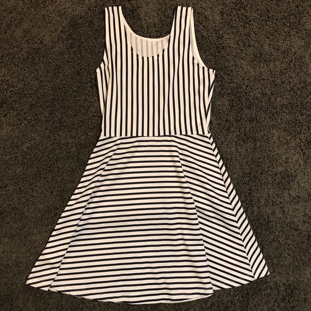 H&M striped dress